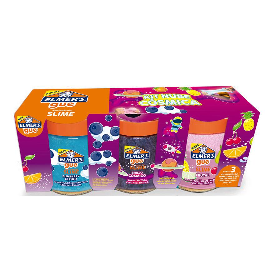  Elmer's Kit de slime esponjoso, 4 unidades y activador