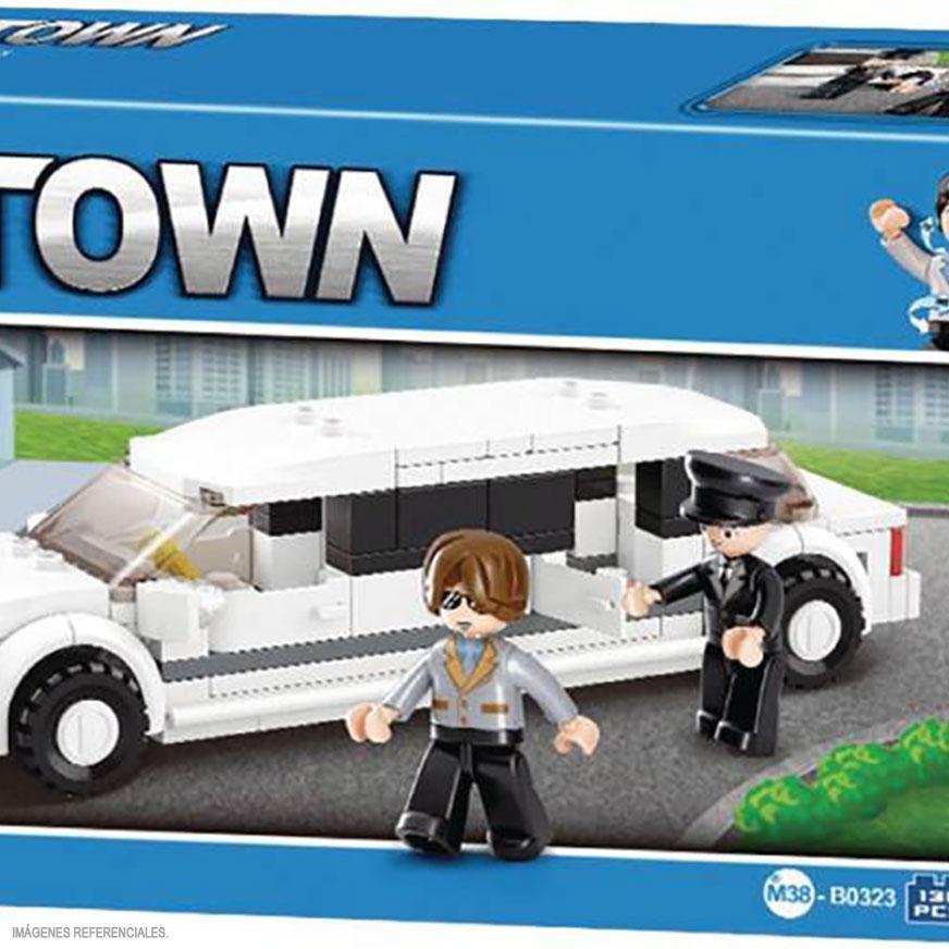 Sluban Town M38-B0879 Camión de remolque con plataforma basculante Sluban Town M38-B0879 Camión de remolque con plataforma basculante