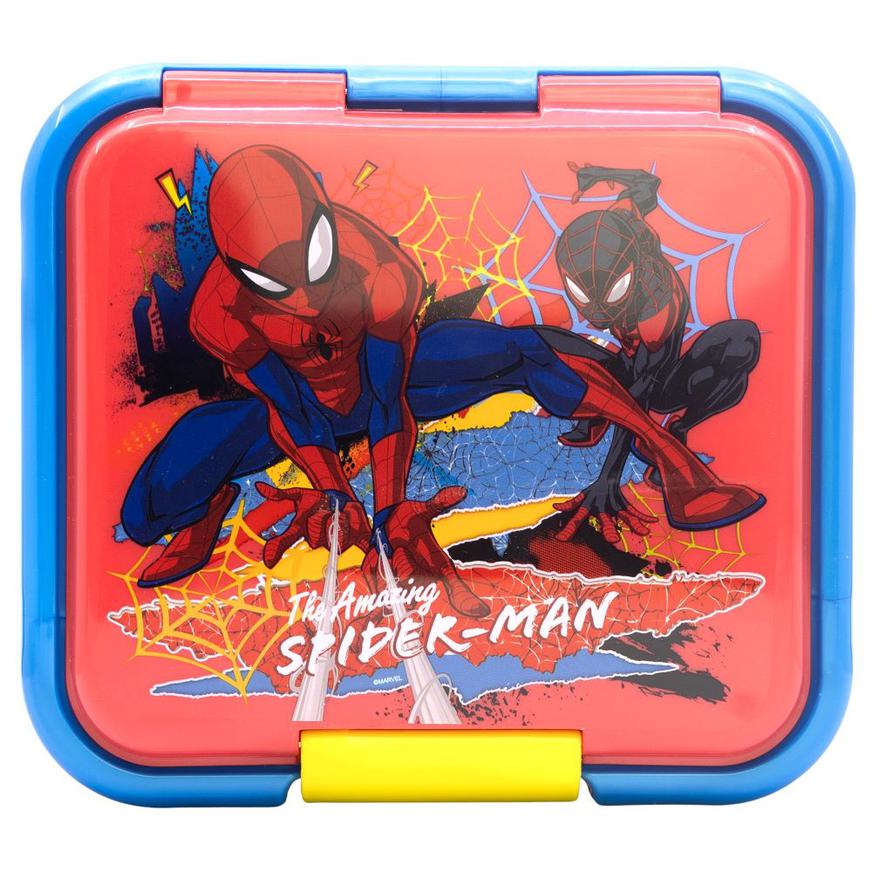 Cerdà Spiderman Rucksack Set Mit 2 Fächern - Schwarz, Aus Polyester