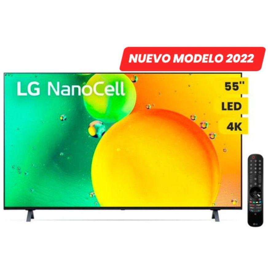 Televisor LG NanoCell 55 UHD 4K ThinQ AI 55NANO77SRA