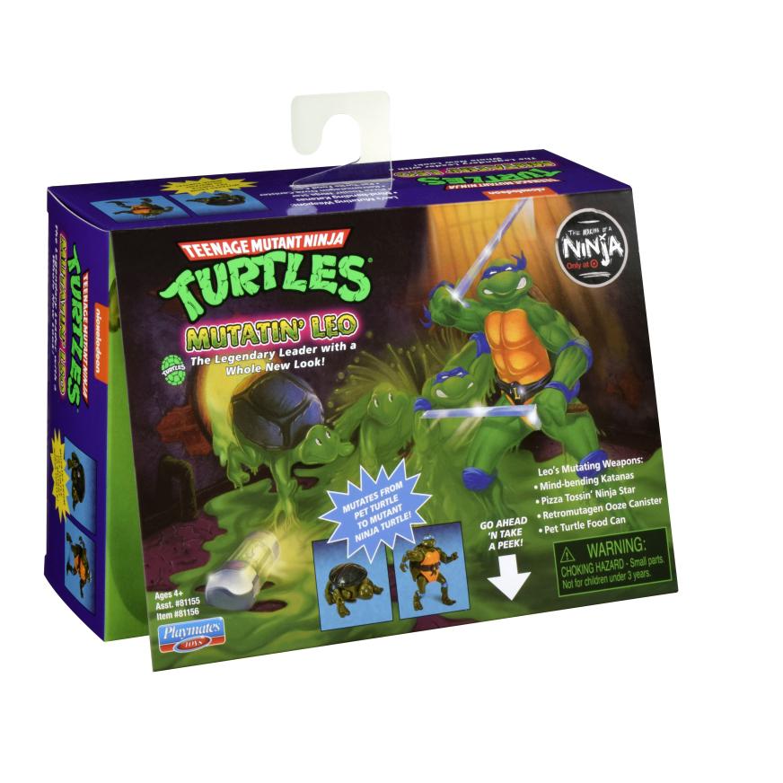 Juguetes De Las Tortugas Ninja 2012 Leonardo Figura De Personaje