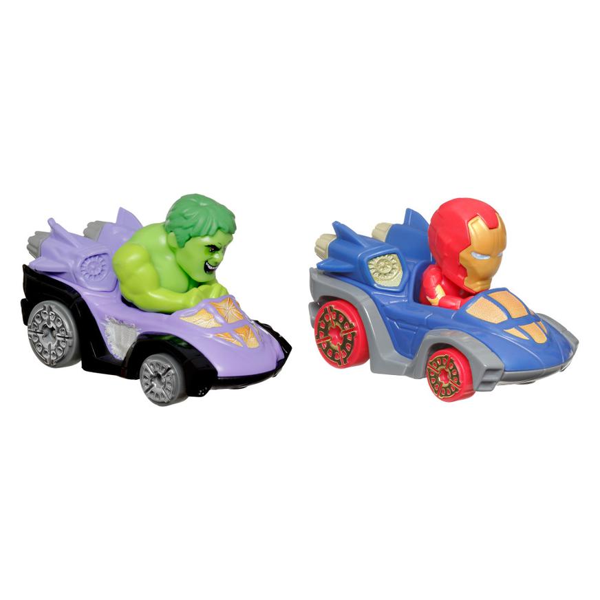 Vehículo HOT WHEELS Racerverse Iron Man Y Hulk Pack X und