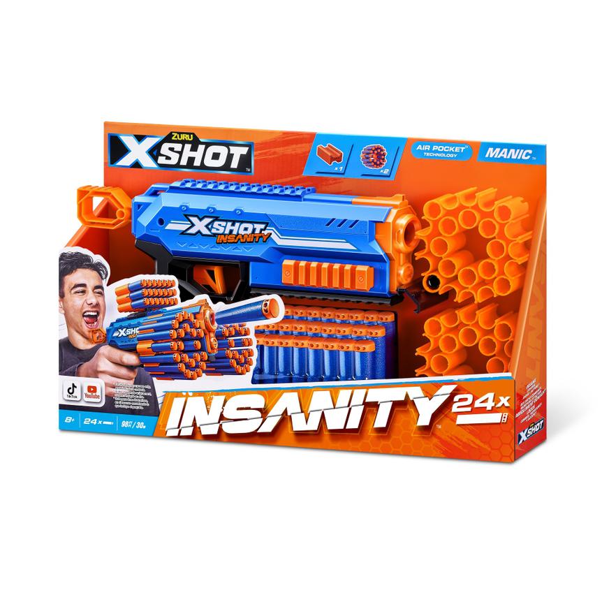 Lanzador de Dardos Xshot Insanity Manic Tai Loy